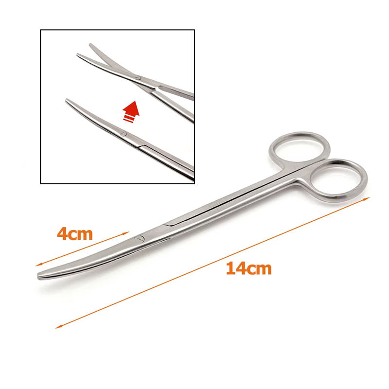14CM TC 메첸바움 가위 곡선형 뭉툭한 좁은 끝 치 - Medical Scissors 리뷰 및 가격