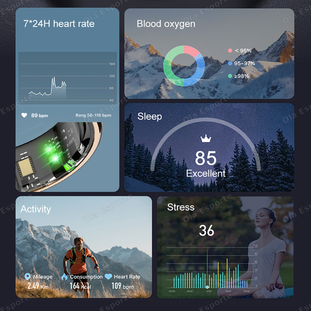 뉴카운트 스마트 링 충전 케이스 심박수 혈압 모니터 남 - Blood Pressure Monitor 리뷰 및 가격